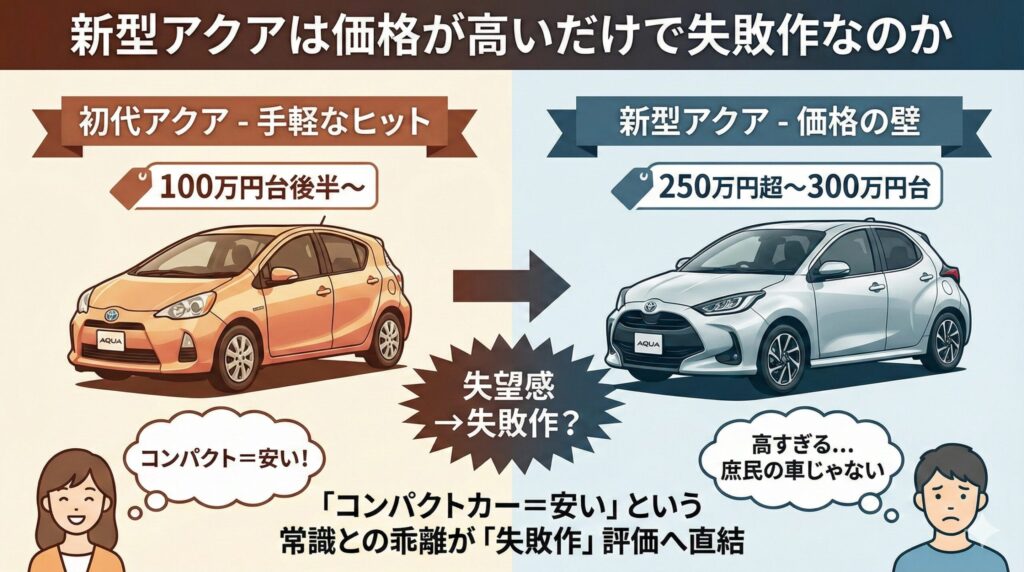 新型アクア評判悪い_2