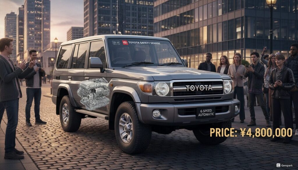 ランクル70復刻オートマ_8