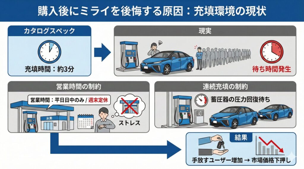 トヨタミライ中古が安い理由は？_5