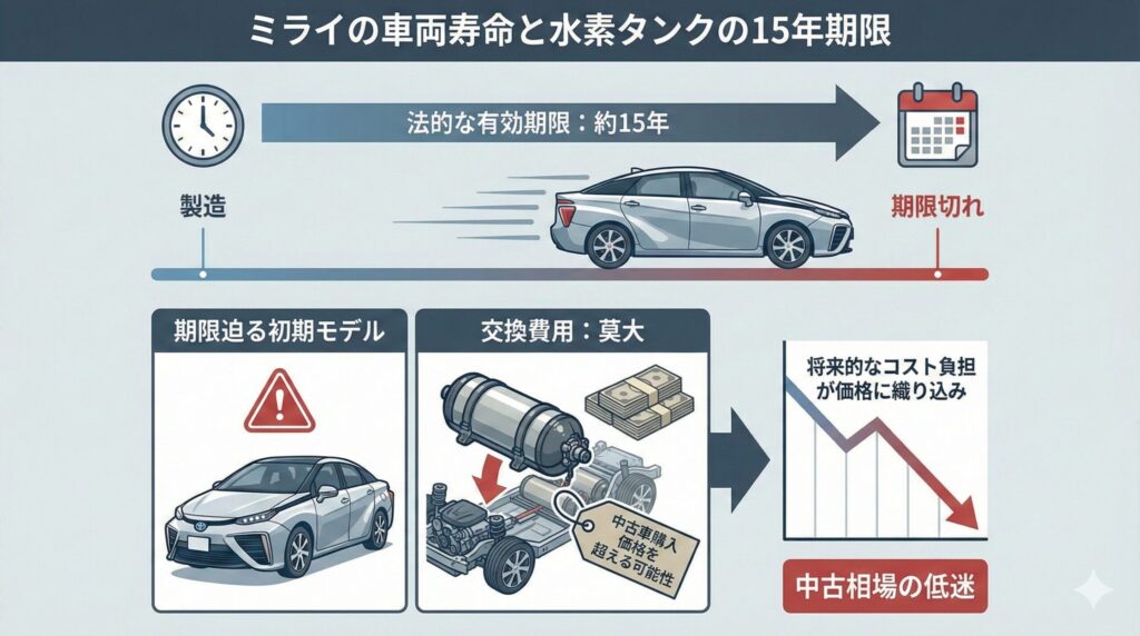 トヨタミライ中古が安い理由は？_6