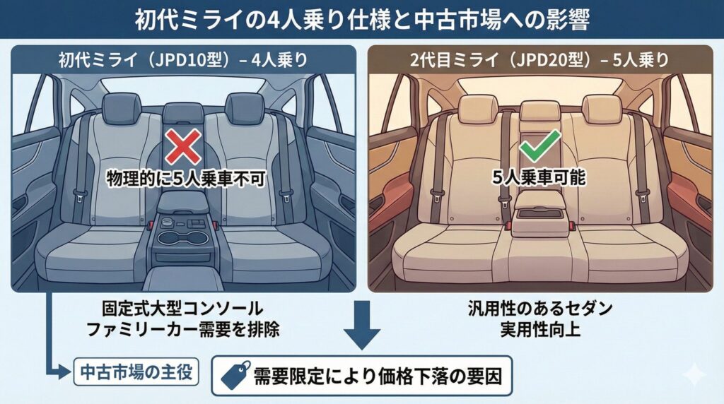 トヨタミライ中古が安い理由は？_7
