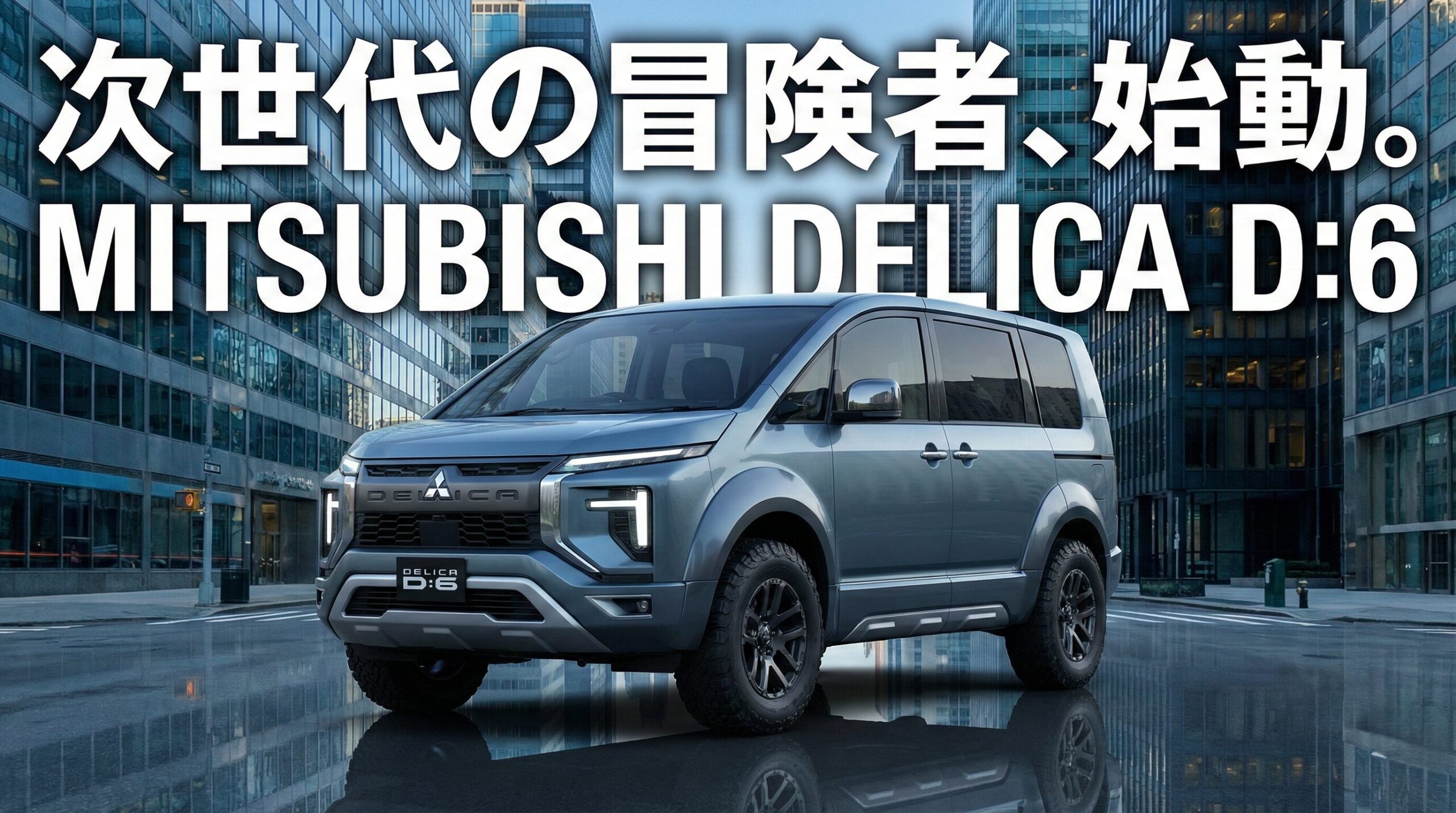 デリカD6のスパイショット情報