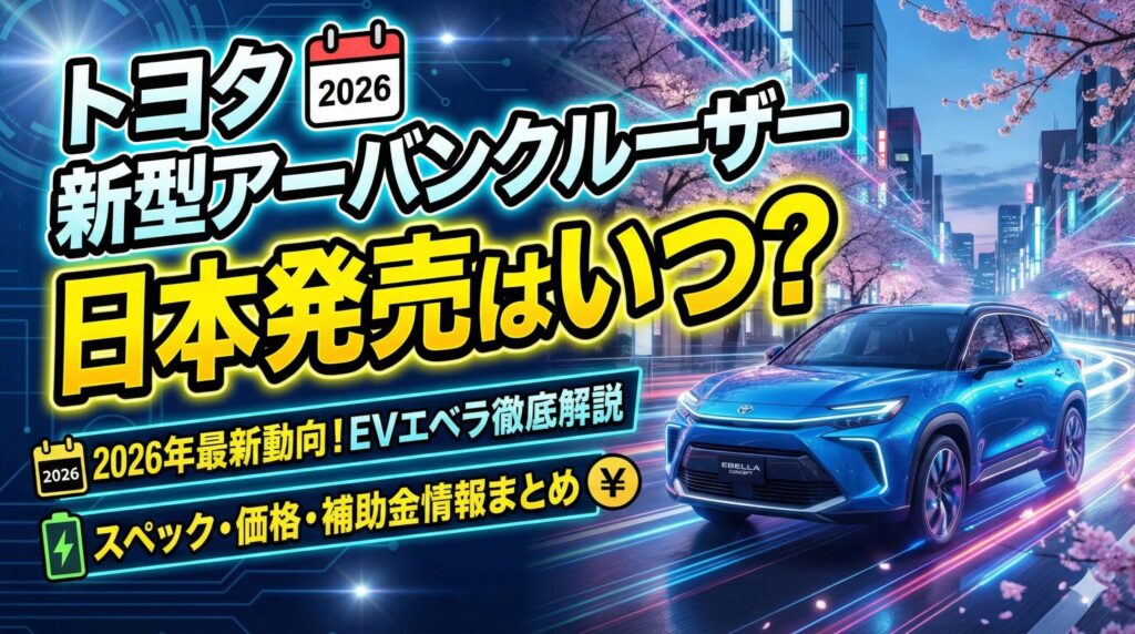 アーバンクルーザーの日本発売はいつ？徹底考察_9