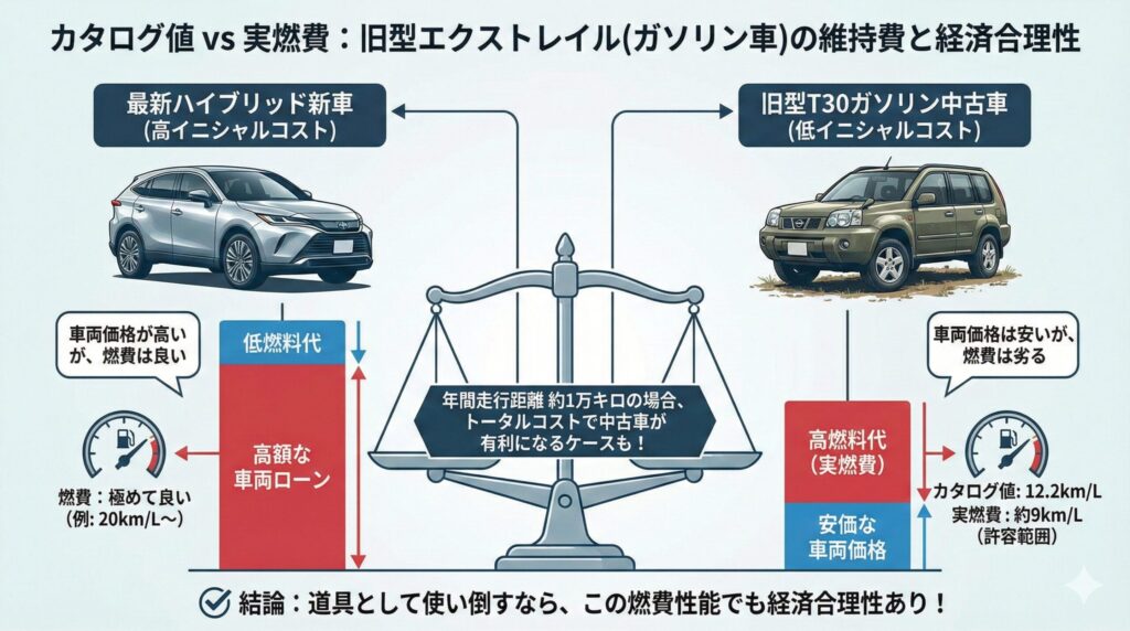 エクストレイル旧型はかっこいい代表_5