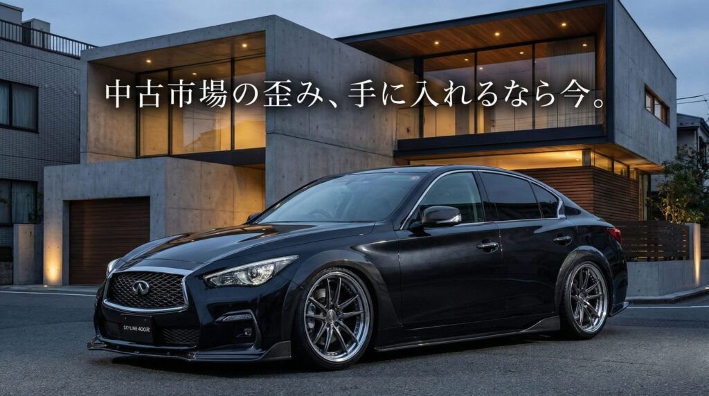 スカイライン中古車が安い理由！