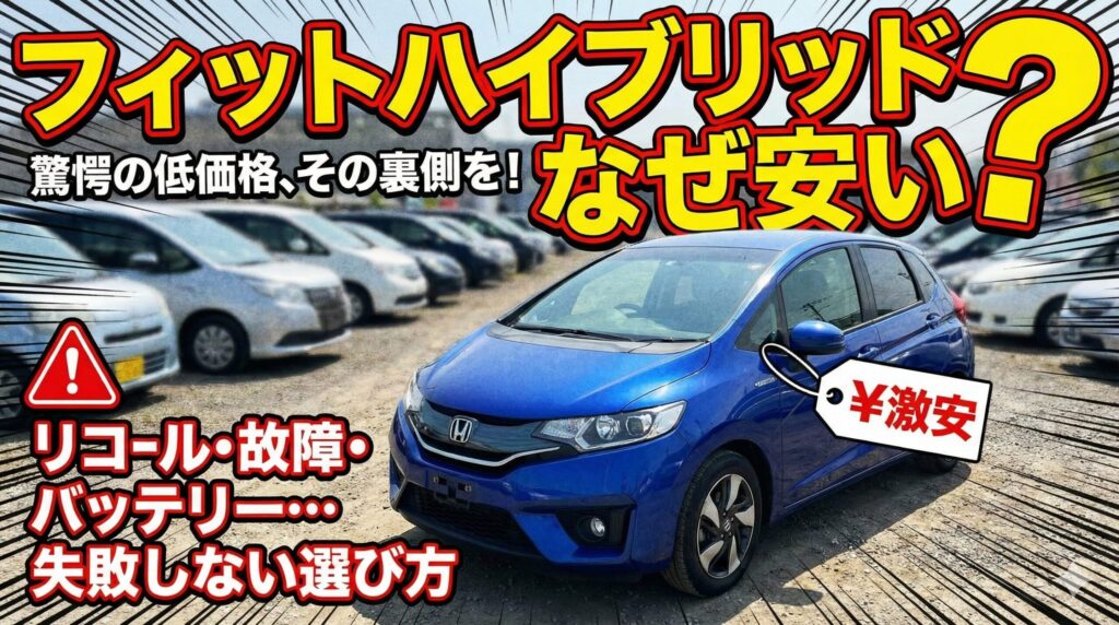 フィットハイブリッドはなぜ安い_1