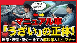 マニュアル車がウザイ理由を解説