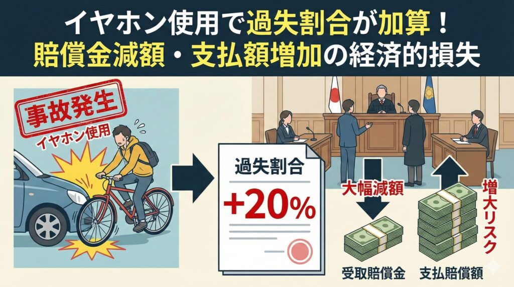 自転車でイヤホンして捕まった対処法_5