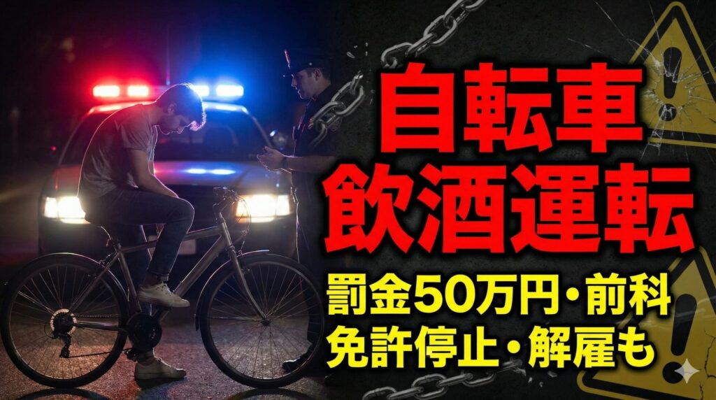 自転車で飲酒して捕まった人の末路_8