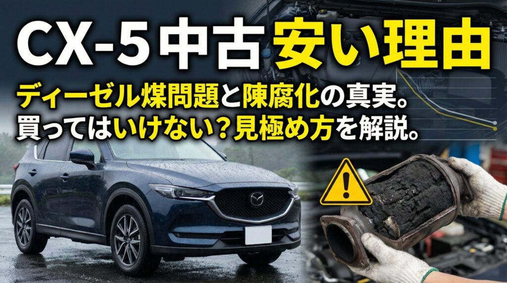 CX5の中古が安い理由を診断