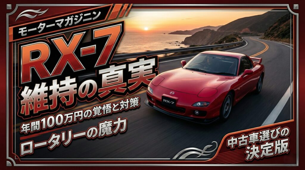 RX7はやめとけ？噂の理由は？_1