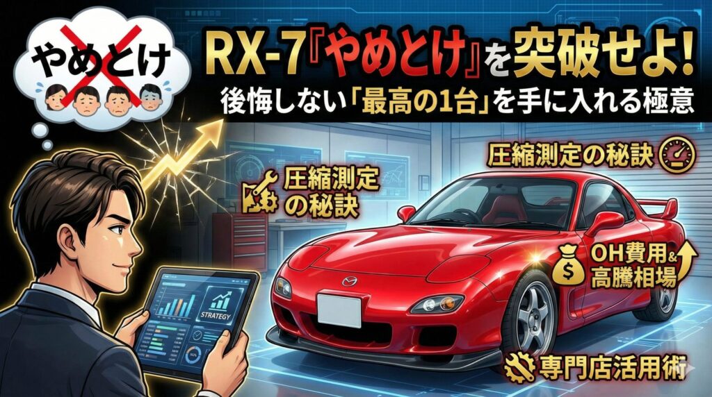 RX7はやめとけ？噂の理由は？_5