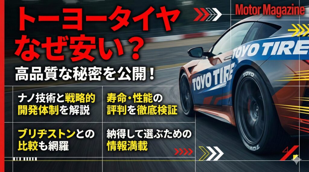 トーヨータイヤはなぜ安いのかを検証_1