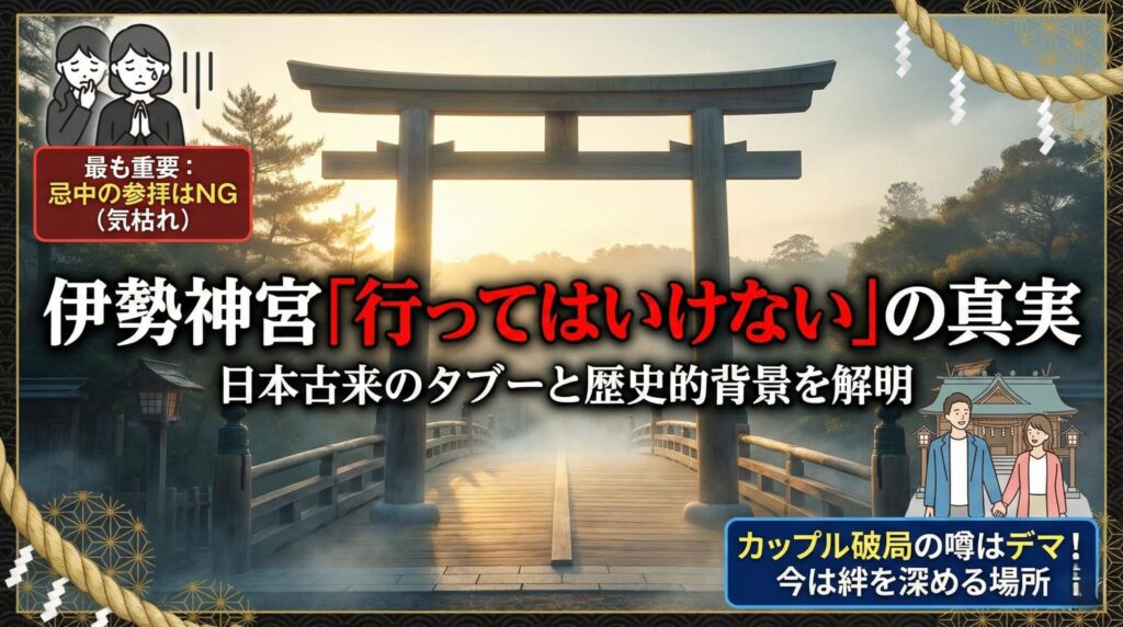 伊勢神宮に行ってはいけない人って？