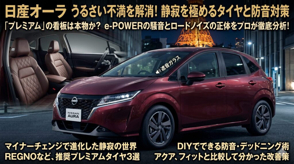 日産オーラはうるさいのか？
