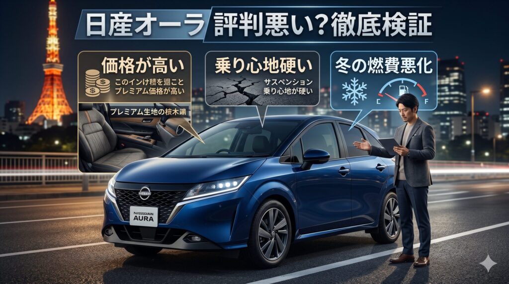 日産オーラが評判悪いという噂は本当か？_2