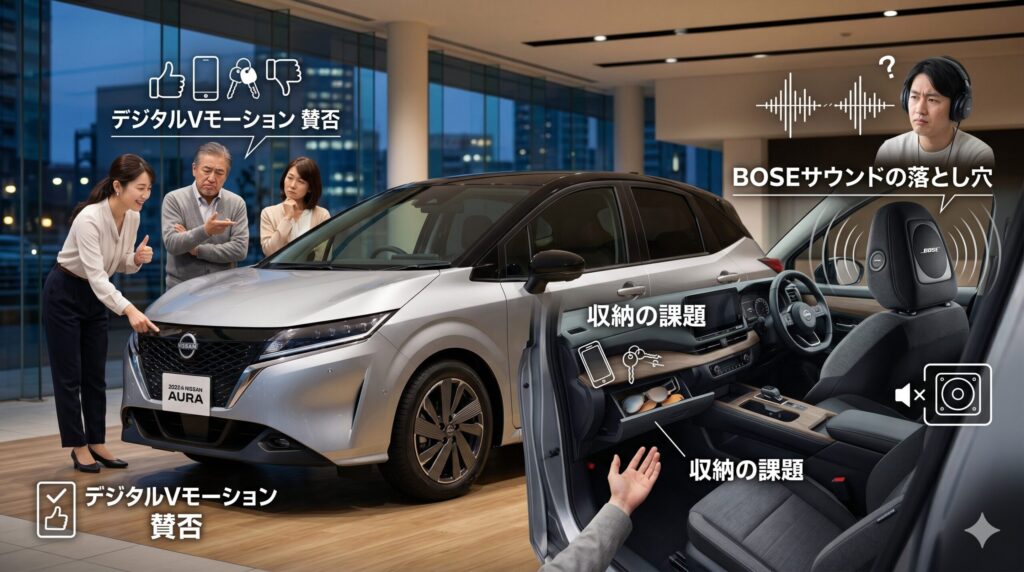 日産オーラが評判悪いという噂は本当か？_7