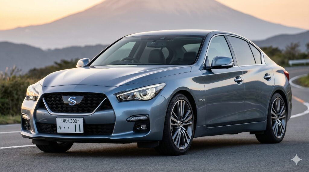 新型スカイラインのリーク画像_4