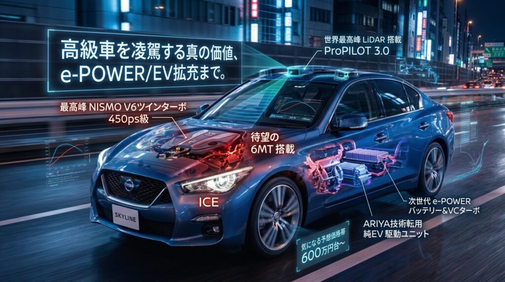 新型スカイラインのリーク画像_5