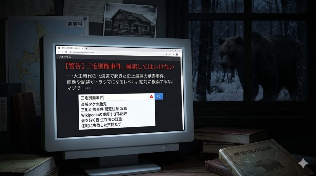 三毛別羆事件を検索してはいけない_2