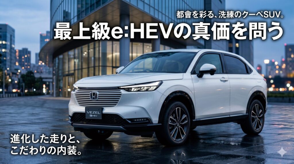 ヴェゼルフルモデルチェンジ次回は2027